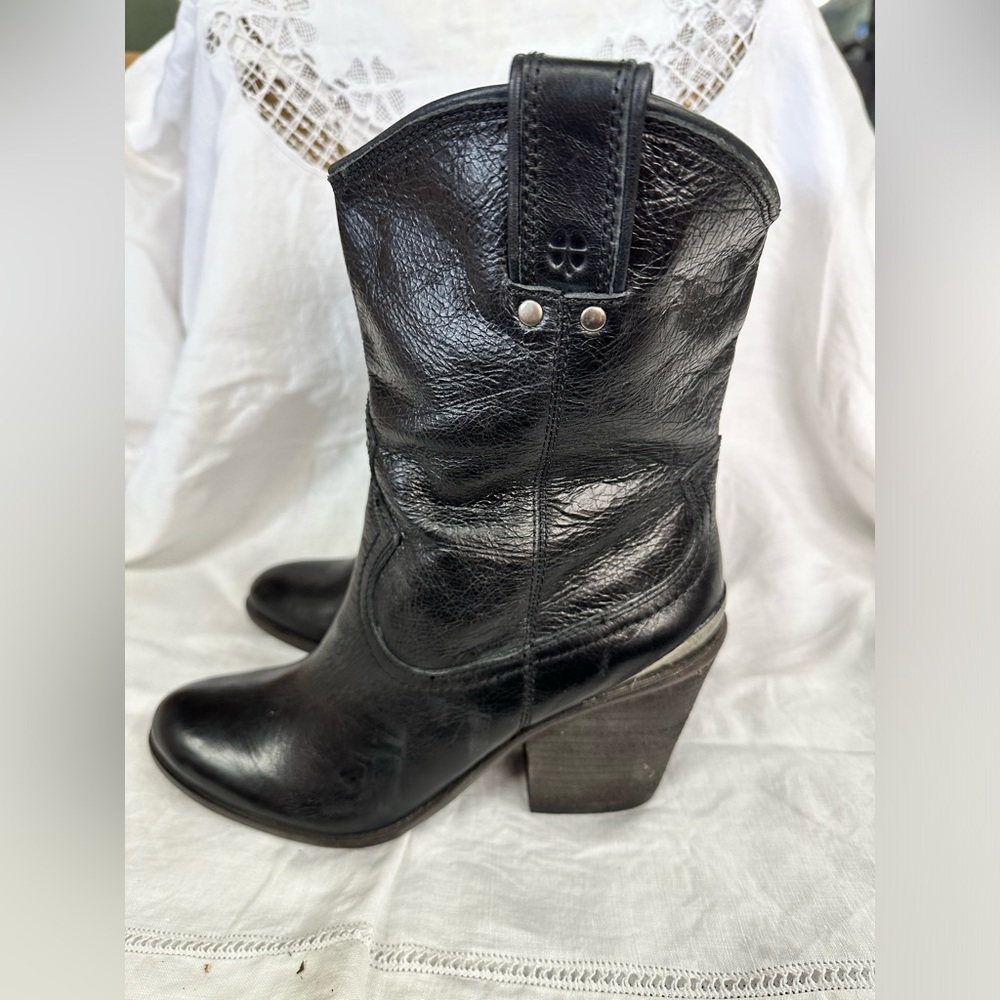 Lucky Brand Black Leather Boots